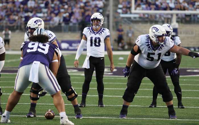 Josh Hoover in his start against Kansas State